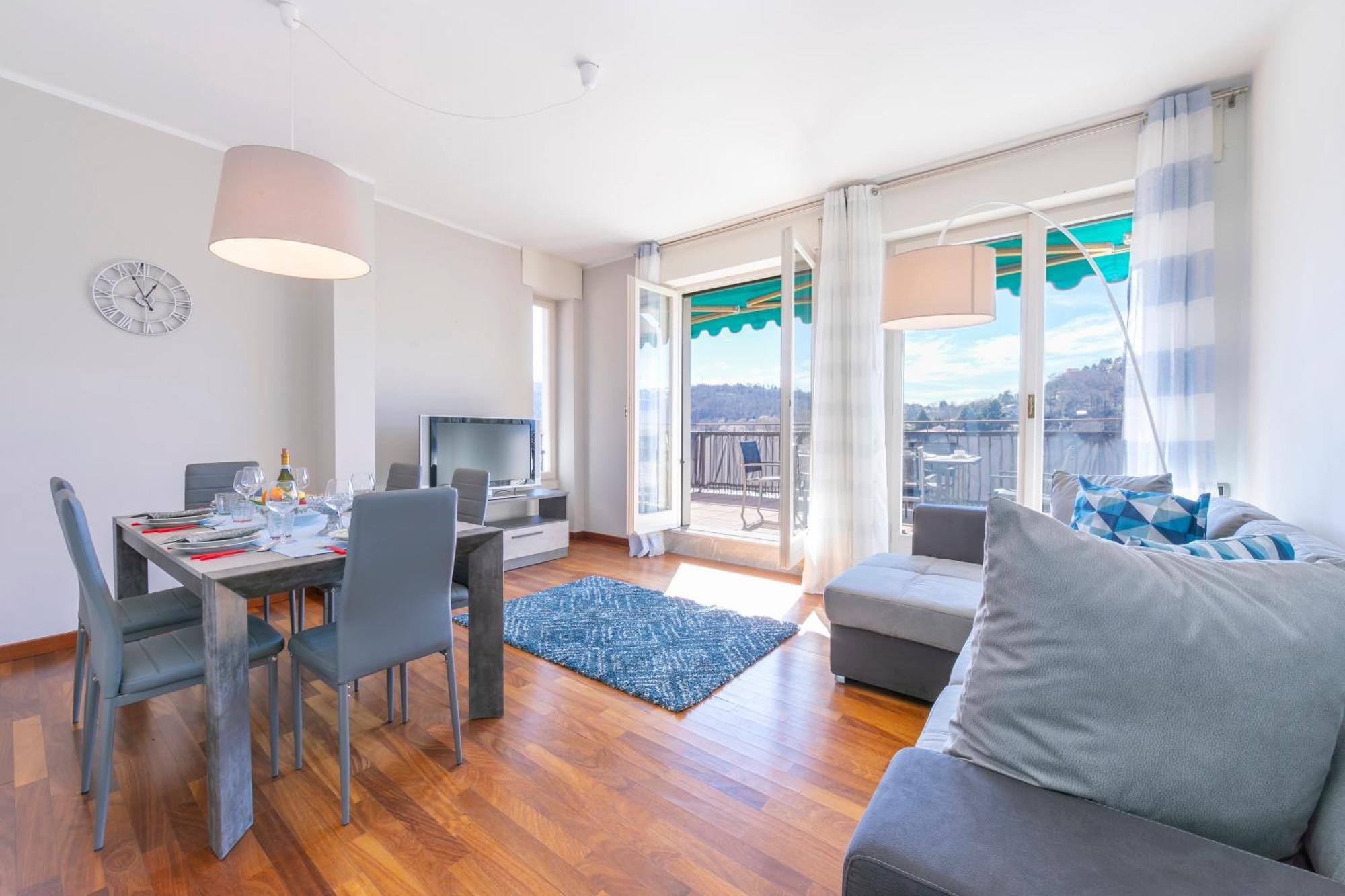 Appartamento Il Golfo Lake View - Happy Rentals Laveno-Mombello Exterior foto